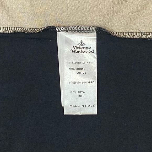 VIVIENNE WESTWOOD Silk Dionysos T-Shirt - Picture 6 of 6